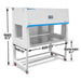 57.5″ Wide CB-V2Pro Vertical Laminar Flow Clean Bench with HEPA Filtra — angle view