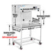 31.9" Wide CB-80Slim Desktop Vertical Laminar Flow Clean Bench with HE — angle view