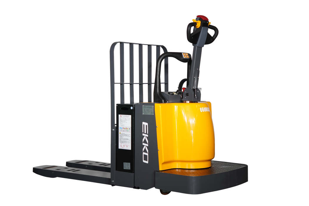 EKKO EP30A 6,600 lb electric rider pallet jack