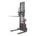 3300lbs Electric Straddle Stacker,  118" Lift,  Adjustable Legs & Fork — view 29