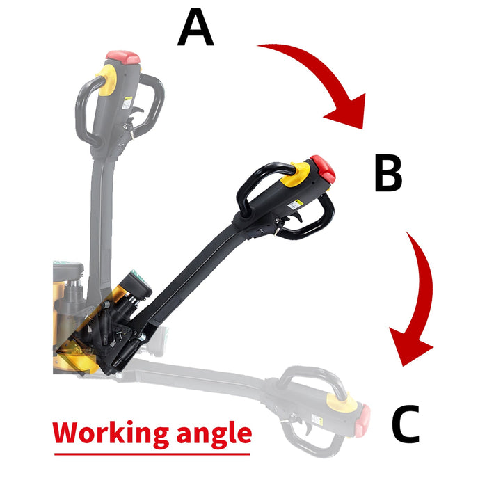 Xilin CBD15-NEW electric pallet jack in warehouse use