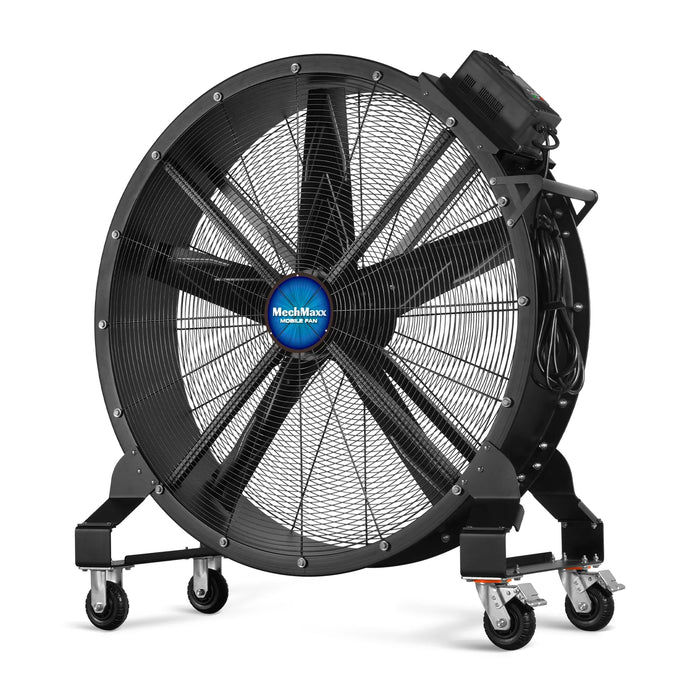 47" Portable Industrial Fan with Variable High-Efficiency PMSM Motor,M — view 6