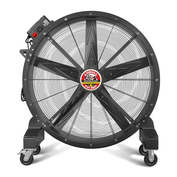 47" Portable Industrial Fan with Variable High-Efficiency PMSM Motor,M — view 12