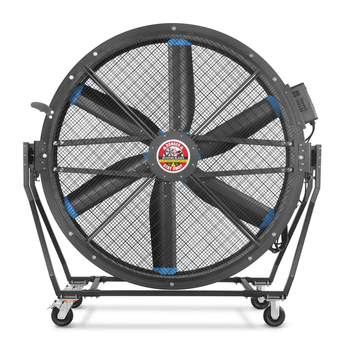 59" Portable Industrial Fan with Variable High-Efficiency PMSM Motor,T — view 22
