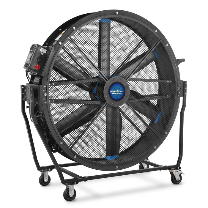 59" Portable Industrial Fan with Variable High-Efficiency PMSM Motor,T — view 12