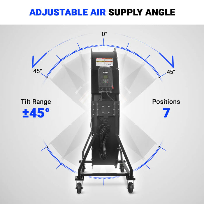 59" Portable Industrial Fan with Variable High-Efficiency PMSM Motor,T — lifestyle view