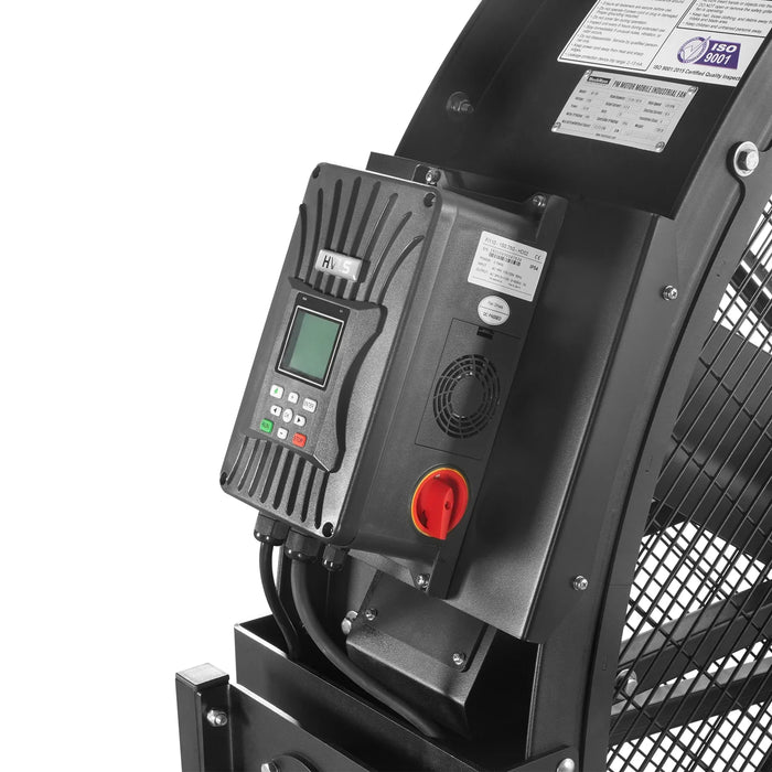 59" Portable Industrial Fan with Variable High-Efficiency PMSM Motor,T — view 16