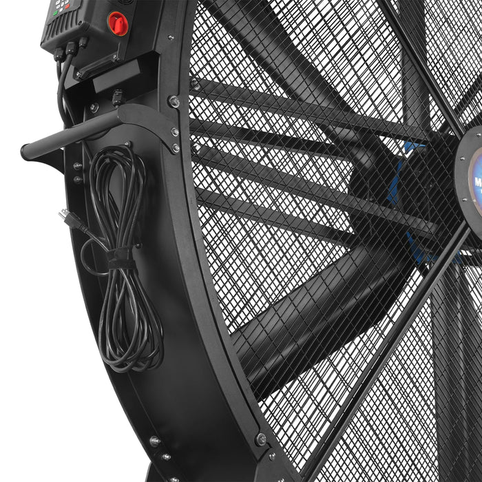 79" Portable Industrial Fan with Variable High-Efficiency PMSM Motor,M — dimensions diagram