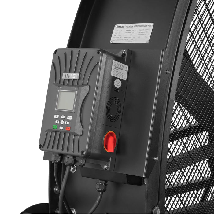 79" Portable Industrial Fan with Variable High-Efficiency PMSM Motor,M — lifestyle view