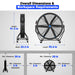 79" Portable Industrial Fan with Variable High-Efficiency PMSM Motor,T — detail view
