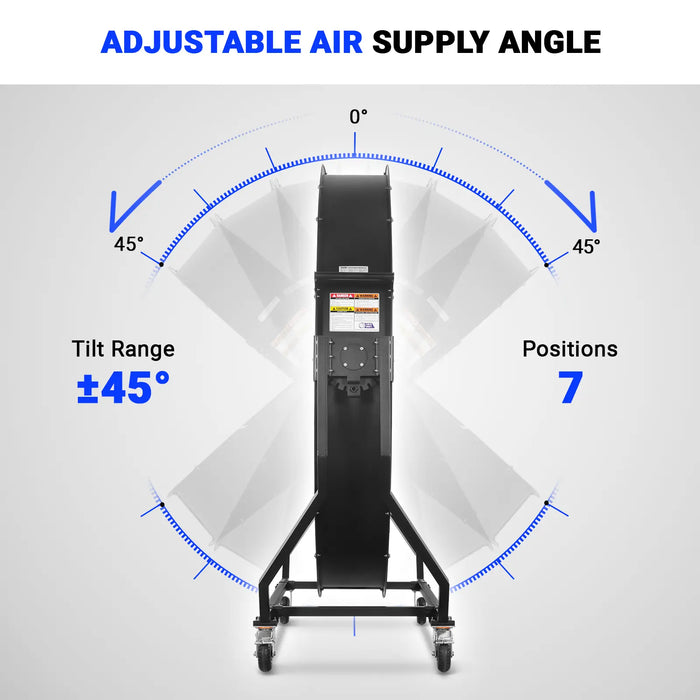 79" Portable Industrial Fan with Variable High-Efficiency PMSM Motor,T — lifestyle view