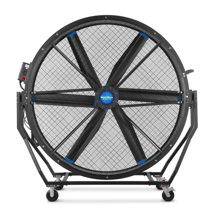 79" Portable Industrial Fan with Variable High-Efficiency PMSM Motor,T — dimensions diagram