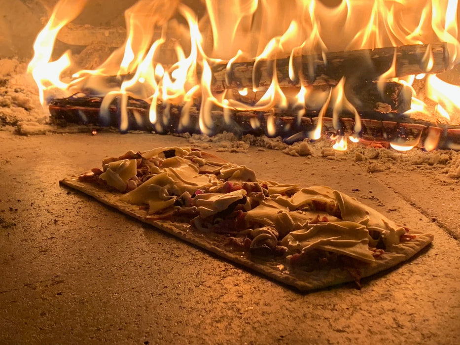 Chicago Brick Oven 750 Hybrid Pizza Oven DIY Kit (Commercial) |  Dual-Fuel (Gas and Wood)