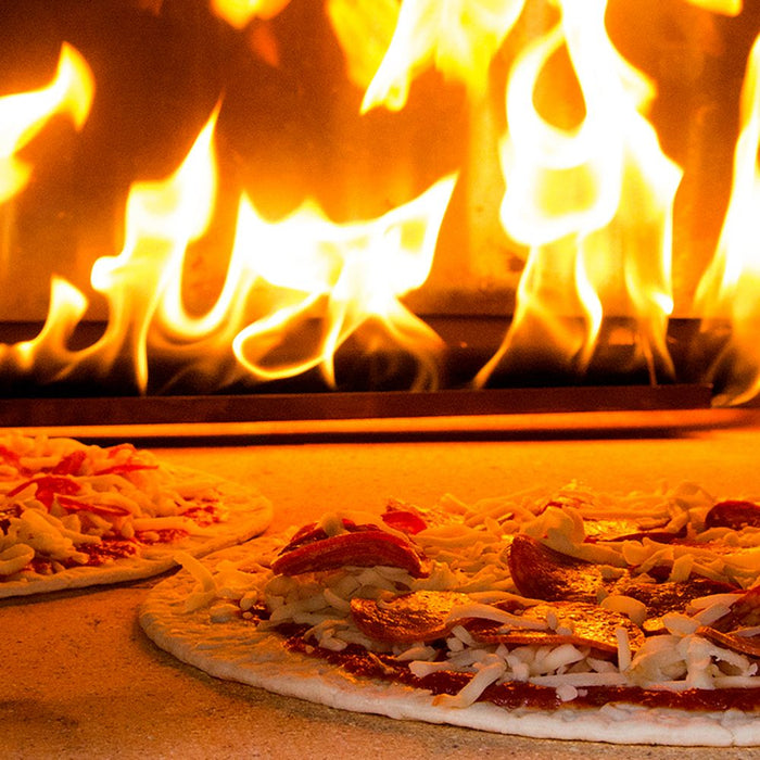 Chicago Brick Oven 750 Hybrid Pizza Oven DIY Kit (Residential) | Dual-Fuel (Gas and Wood)
