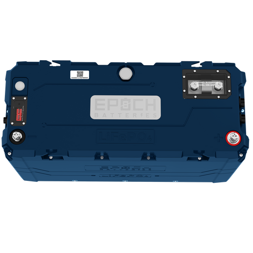 Epoch 12V 460Ah V2-T Elite LiFePO4 battery — front view