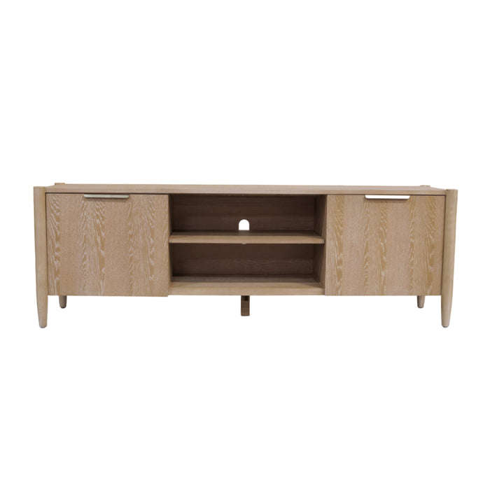 Alpine Furniture Cleo Sinclair TV Console, Natural