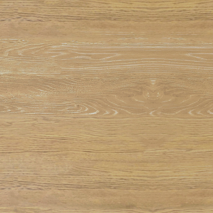 Alpine Furniture Cleo Eleanor Trestle Dining Table, Natural