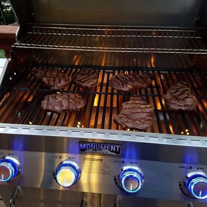 Monument Grills 35633 | Stainless Infrared Propane Gas Grill - Detail View 3