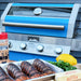 Monument Grills 35633B | Matte Blue Infrared Propane Gas Grill - Product Image 9