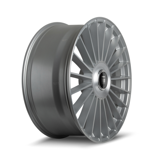 Touren TR10 Satin Silver Machined Wheel 2