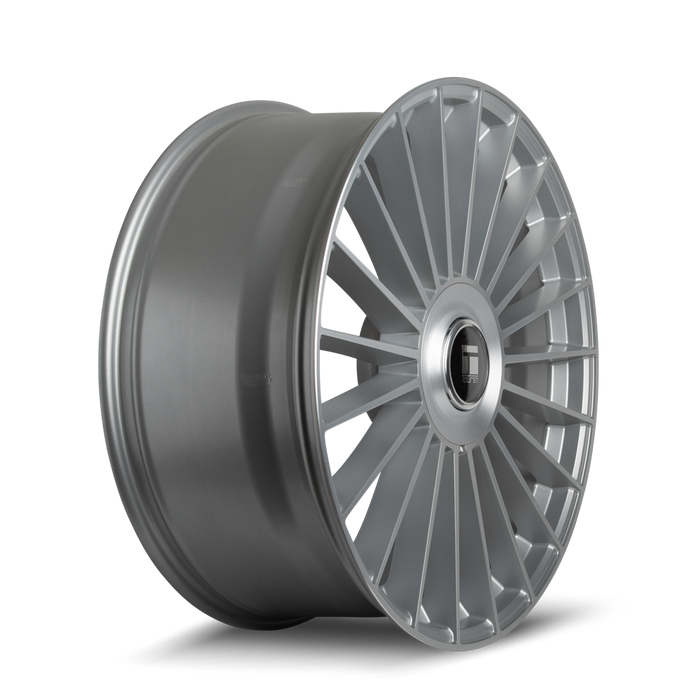 Touren TR10 Satin Silver Machined Wheel 2