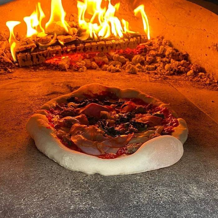 Chicago Brick Oven 750 Tailgater | Wood Fired Pizza Oven Trailer | 38" X 28" cooking surface | 2-3 - 10" pizzas at a time | 50-60 pizzas an hour
