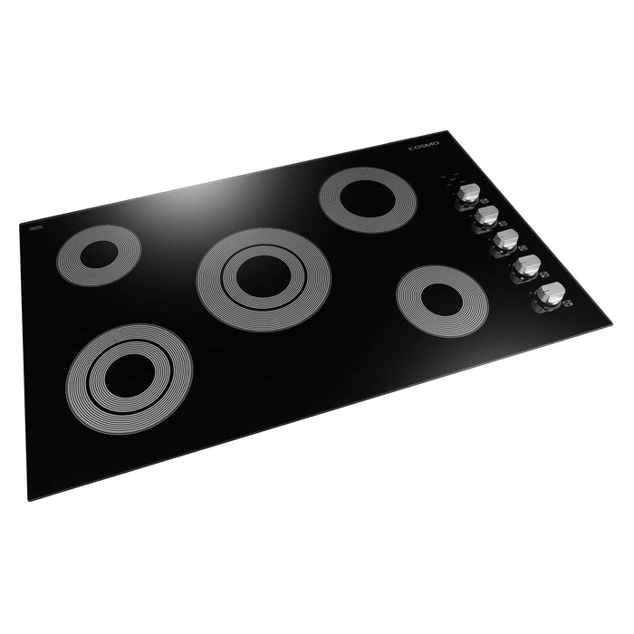 Cosmo 36-Inch Electric Ceramic Glass Cooktop with 5 Burners (COS-365ECC) Cosmo