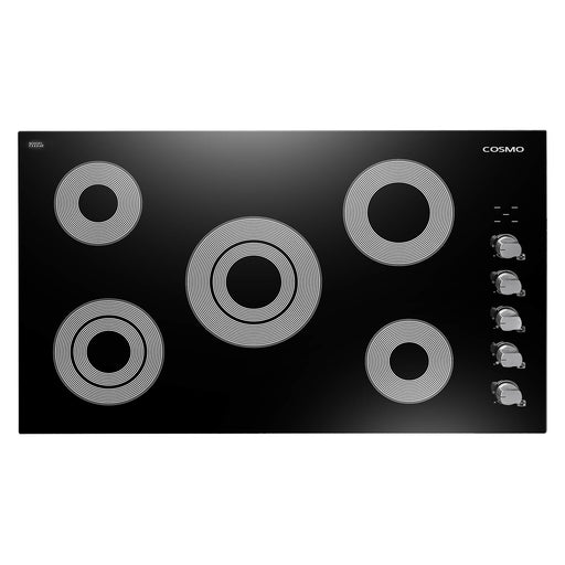 Cosmo 36-Inch Electric Ceramic Glass Cooktop with 5 Burners (COS-365ECC) Cosmo