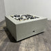 Starfire Designs Gravity 36" Square Concrete Gas Fire Pit - Rustic Natural Grey - IN STOCK Starfire Designs