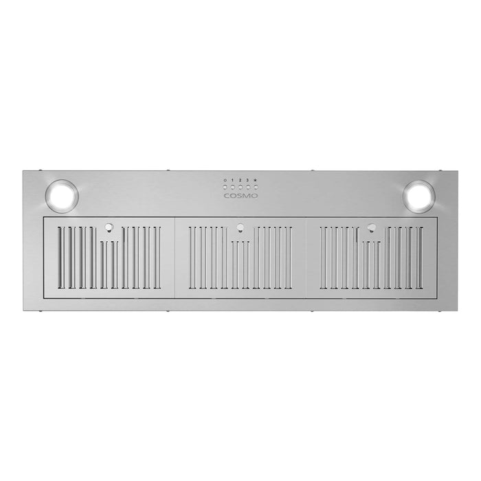 Cosmo 36-Inch 380 CFM Ducted Insert Range Hood in Stainless Steel (COS-36IRHP) Cosmo