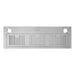 Cosmo 36-Inch 380 CFM Ducted Insert Range Hood in Stainless Steel (COS-36IRHP) Cosmo