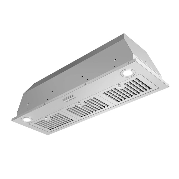 Cosmo 36-Inch 380 CFM Ducted Insert Range Hood in Stainless Steel (COS-36IRHP) Cosmo