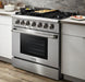 Thor Kitchen 36 in. Propane Gas Burner/Electric Oven Range in Stainless Steel, HRD3606ULP Thor Kitchen
