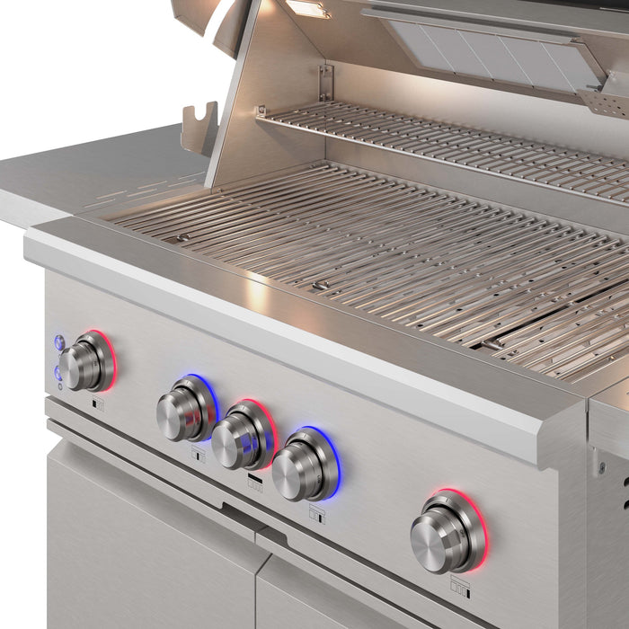 Thor Kitchen 36-Inch Gas Grill on Cart (TPG3601) – product photo 7