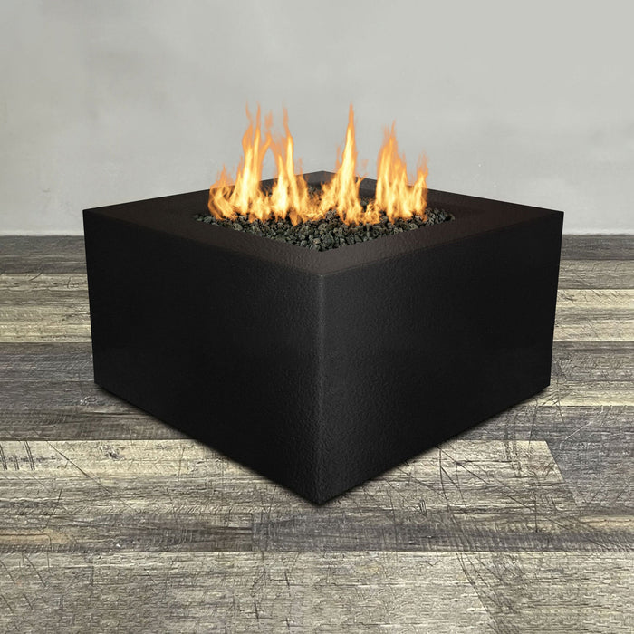 Starfire Designs Gravity 36" Square Powder Coated Steel Gas Fire Pit Starfire Designs