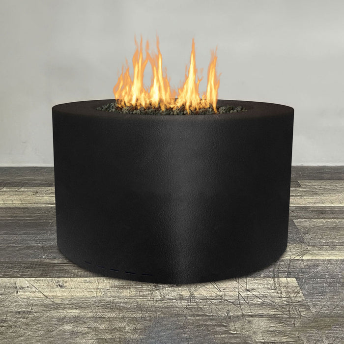 Starfire Designs Gravity 36" Round Powder Coated Steel Gas Fire Pit Starfire Designs