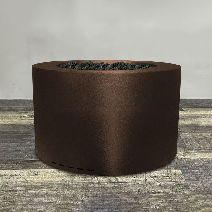 Starfire Designs Gravity 36" Round Powder Coated Steel Gas Fire Pit Starfire Designs