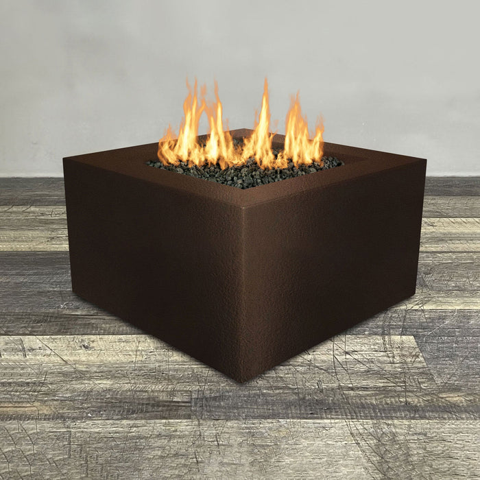 Starfire Designs Gravity 36" Square Powder Coated Steel Gas Fire Pit Starfire Designs