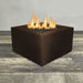 Starfire Designs Gravity 36" Square Powder Coated Steel Gas Fire Pit Starfire Designs
