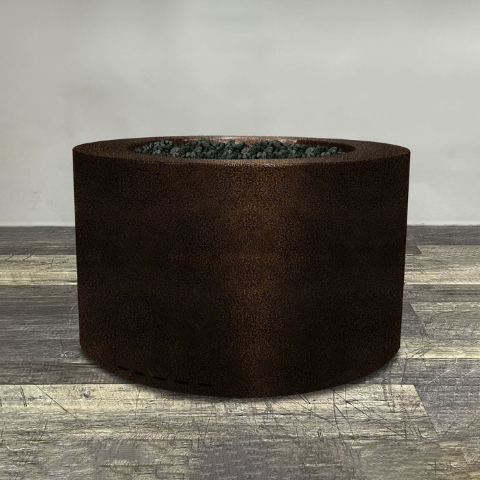 Starfire Designs Gravity 36" Round Powder Coated Steel Gas Fire Pit Starfire Designs