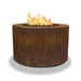 Starfire Designs Metal Gravity 36" Round Corten Steel Gas Fire Pit Starfire Designs