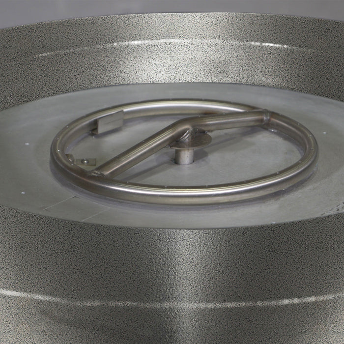 Starfire Designs Gravity 36" Round Powder Coated Steel Gas Fire Pit Starfire Designs