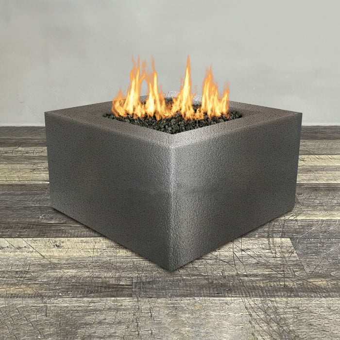 Starfire Designs Gravity 36" Square Powder Coated Steel Gas Fire Pit Starfire Designs