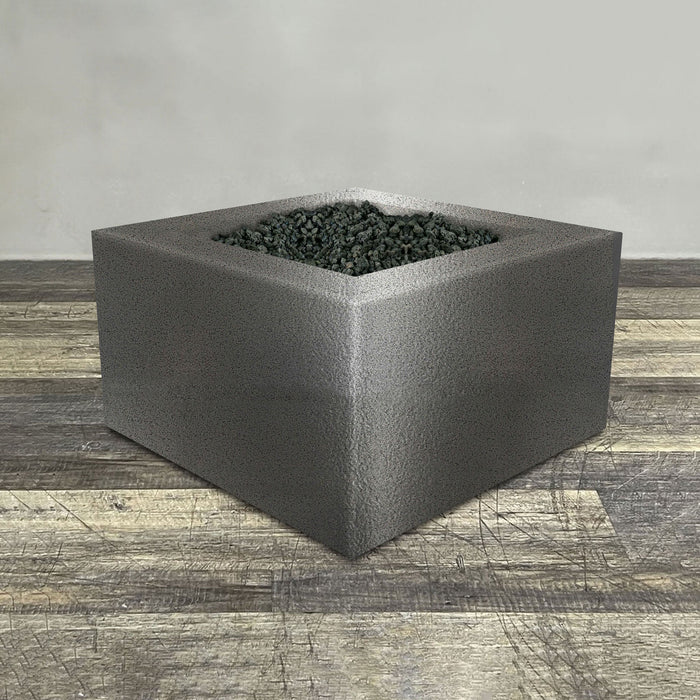 Starfire Designs Gravity 36" Square Powder Coated Steel Gas Fire Pit Starfire Designs