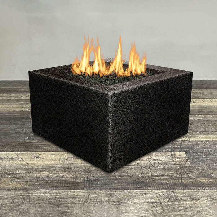 Starfire Designs Gravity 36" Square Powder Coated Steel Gas Fire Pit Starfire Designs