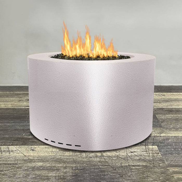 Starfire Designs Gravity 36" Round Powder Coated Steel Gas Fire Pit Starfire Designs