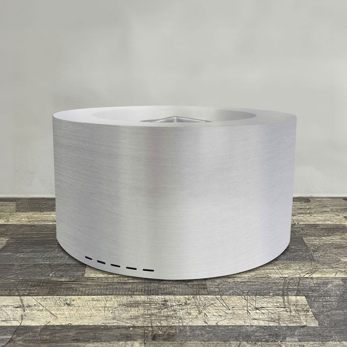 Starfire Designs Metal Gravity 36" Round Stainless Steel Gas Fire Pit Starfire Designs