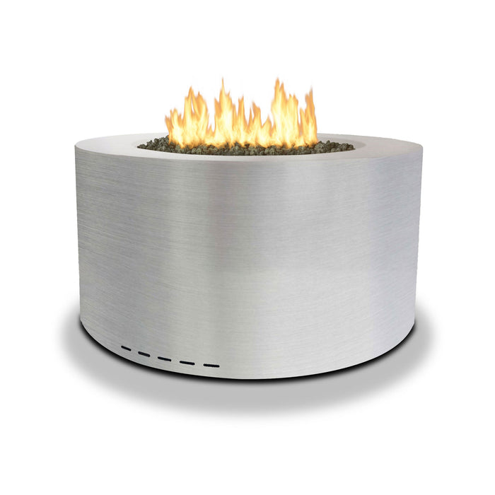 Starfire Designs Metal Gravity 36" Round Stainless Steel Gas Fire Pit Starfire Designs