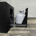 Starfire Designs Gravity Square Powder Coated Steel Gas Fire Pit with Propane Tank Access Door Starfire Designs