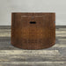 Starfire Designs Metal Gravity 36" Round Corten Steel Gas Fire Pit with Propane Tank Access Door Starfire Designs